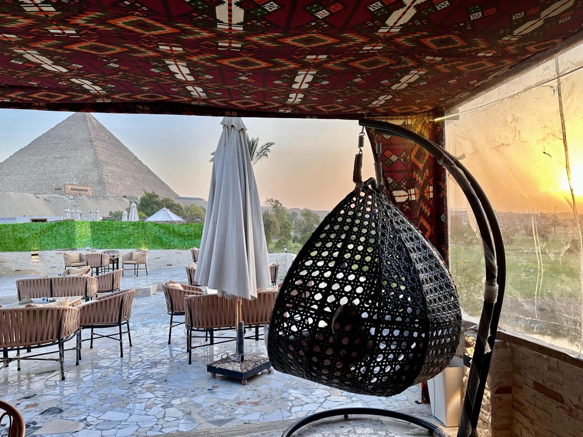 Golf Pyramids View Hotell Kafret el-Gabal Exteriör bild