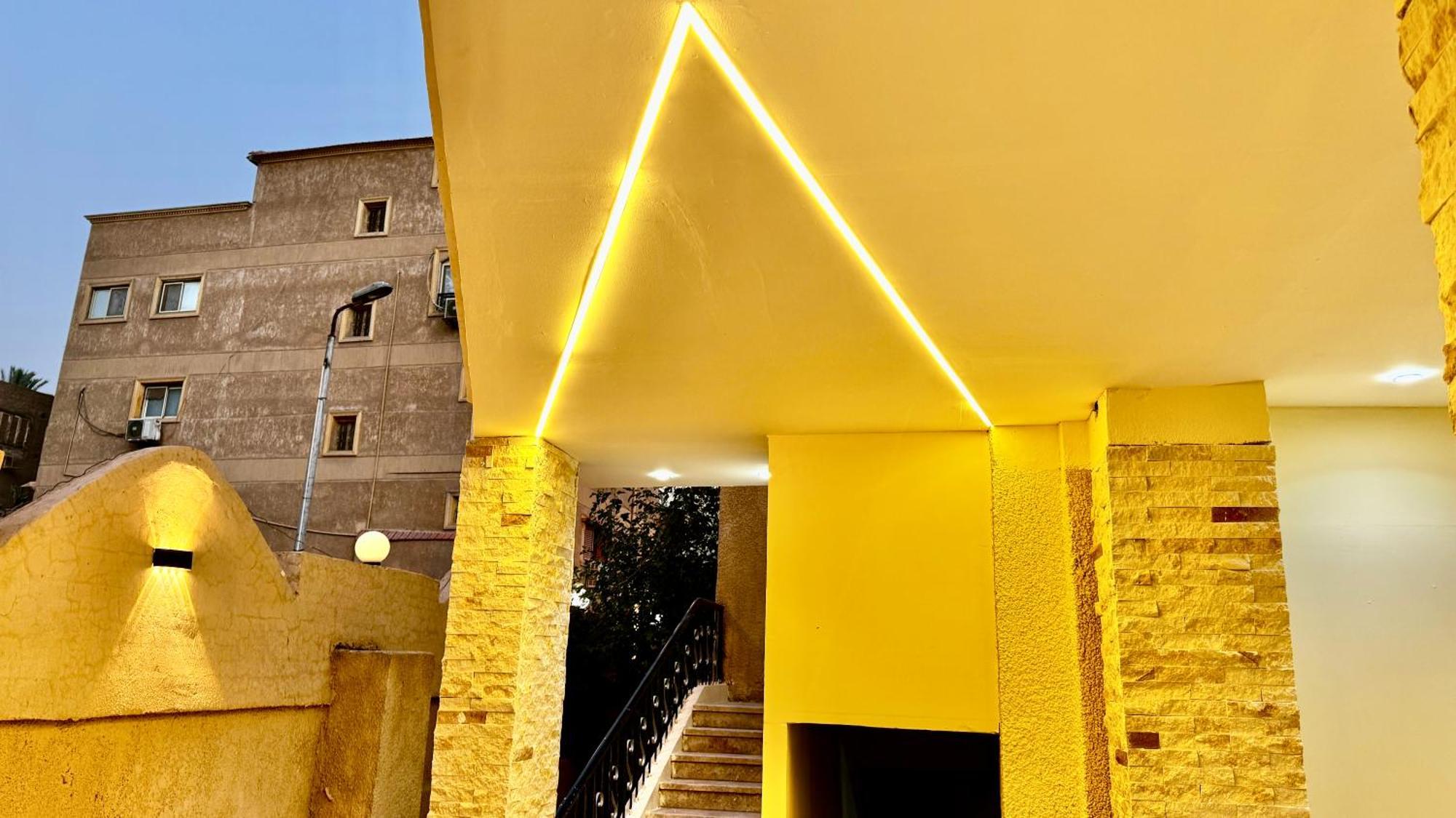 Golf Pyramids View Hotell Kafret el-Gabal Exteriör bild
