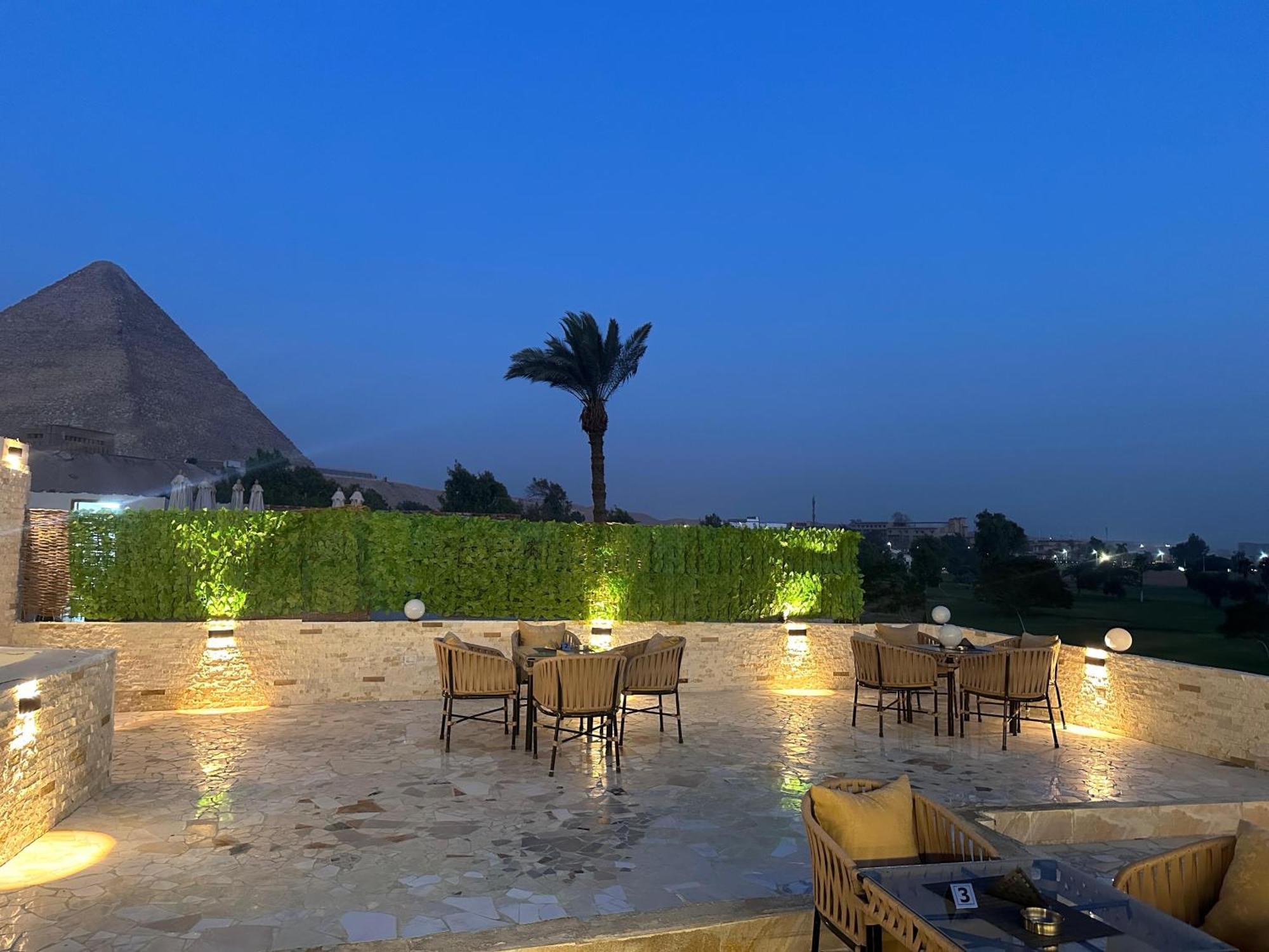 Golf Pyramids View Hotell Kafret el-Gabal Exteriör bild