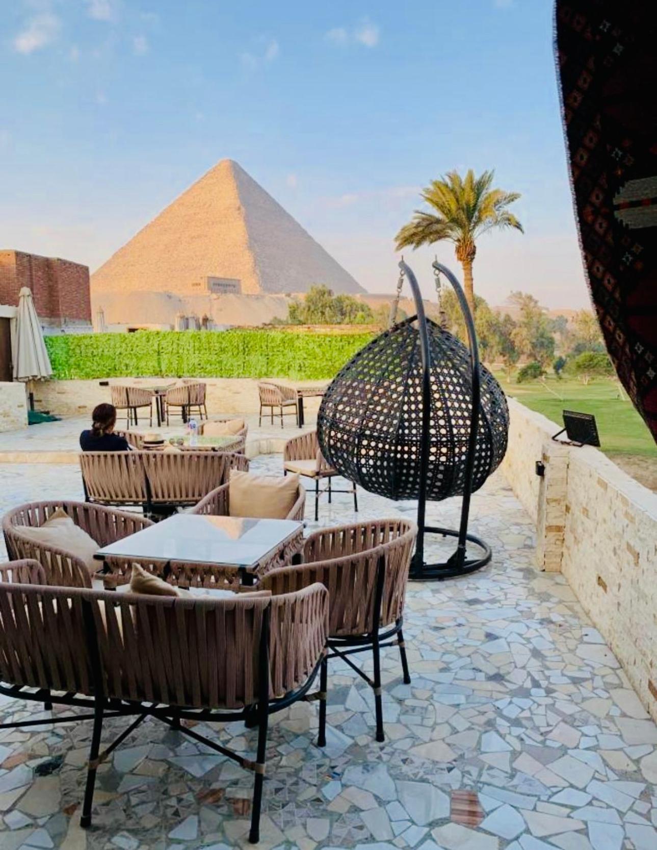 Golf Pyramids View Hotell Kafret el-Gabal Exteriör bild